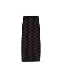 Jupe midi Bria tube - Charcoal