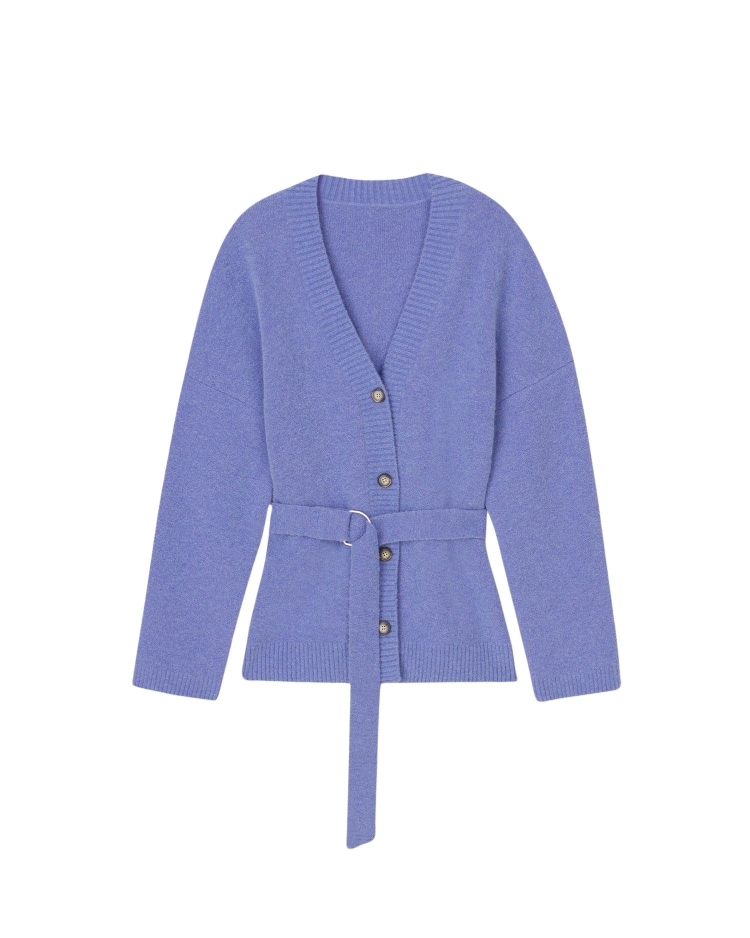 Cardigan Esre à ceinture - Lilac