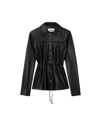 Chemise Elida à détails boutons - Black