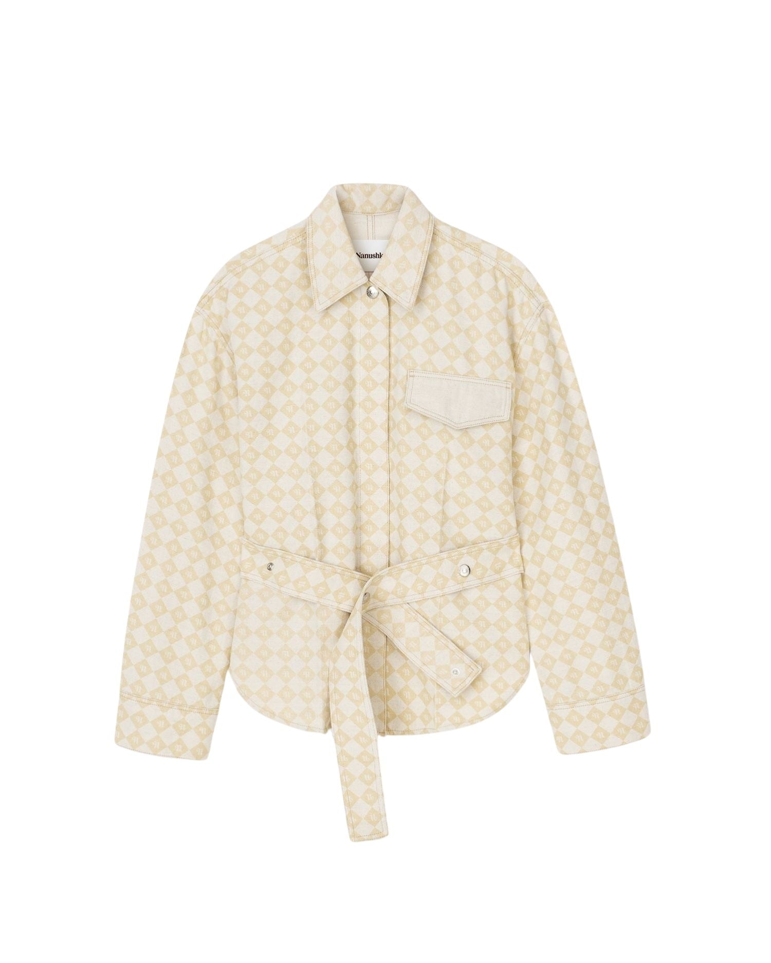 Veste Xante ceinturée - Natural