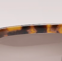 Lunettes de soleil Baya à barre courbée - Dark Amber