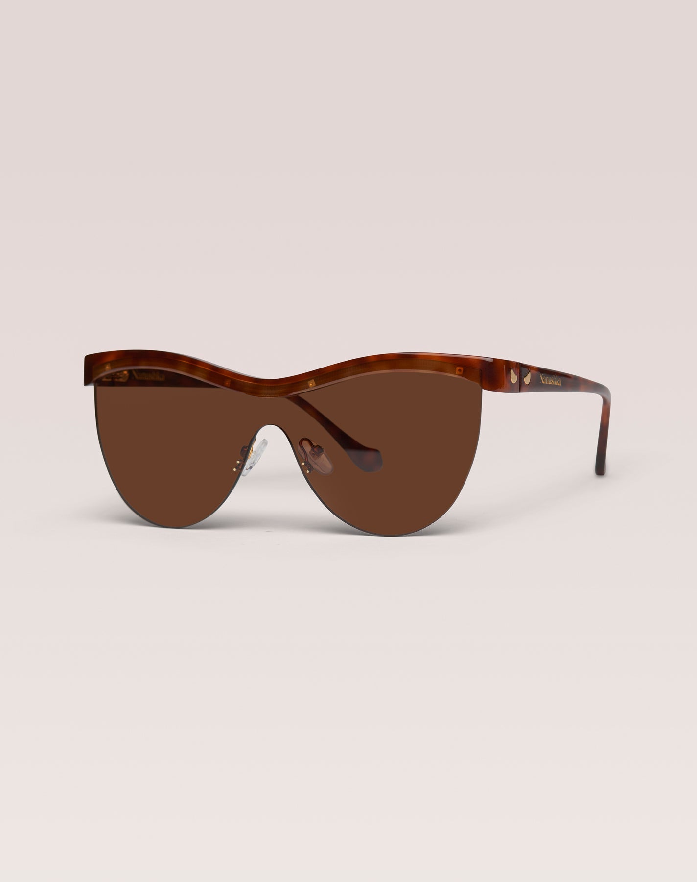 Lunettes de soleil Baya à barre courbée - Light Turtle