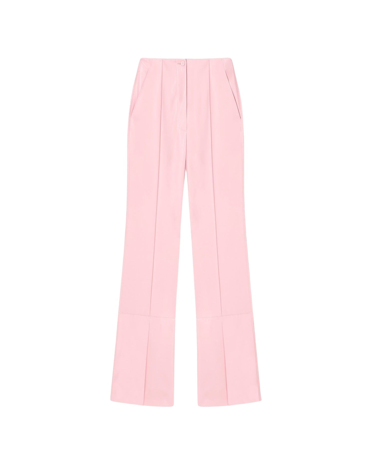 Pantalon Evi en cuir - Pink