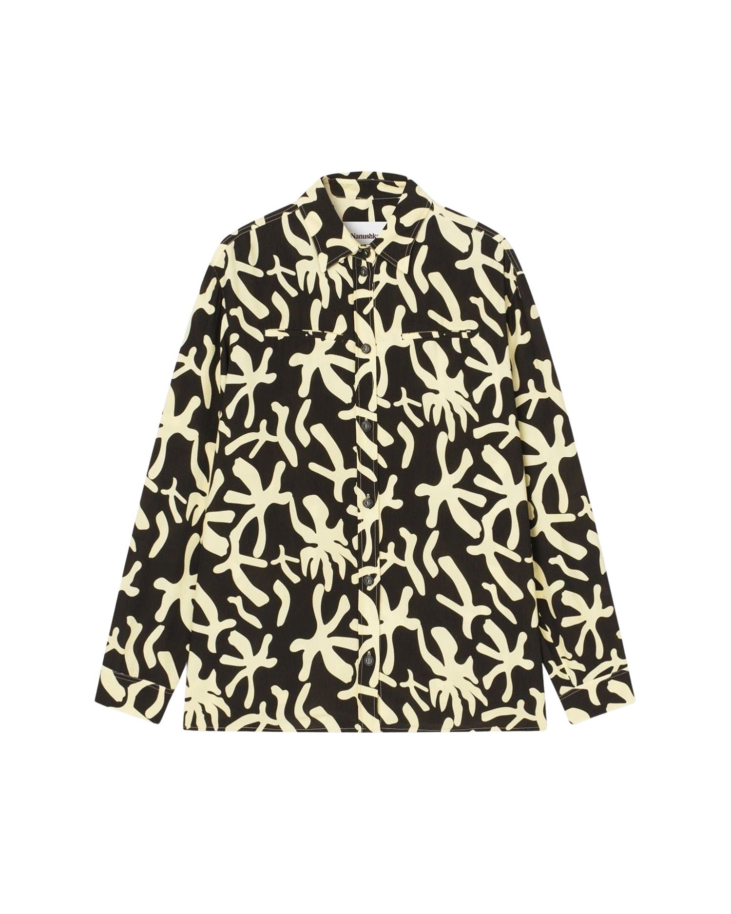 Chemise Marije en crêpe imprimé - Reef