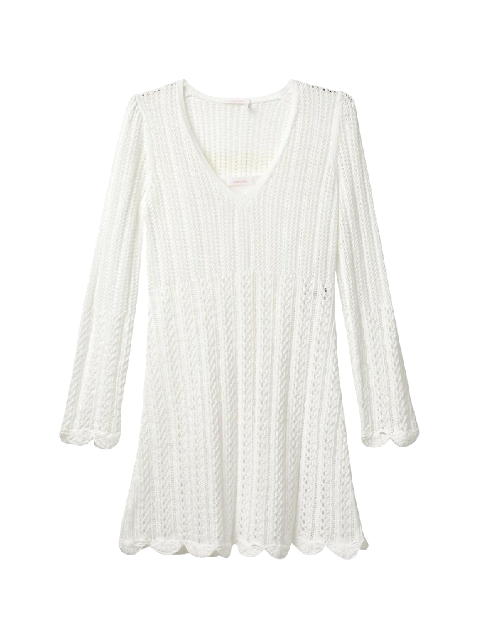 Robe en crochet - Blanc