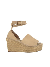 Sandales espadrilles compensées en coquillage de récif - Coquille de Récif