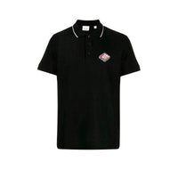 Polo Aiden à logo contrasté - Black