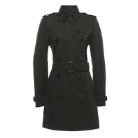 Trench-coat en coton technique - Black