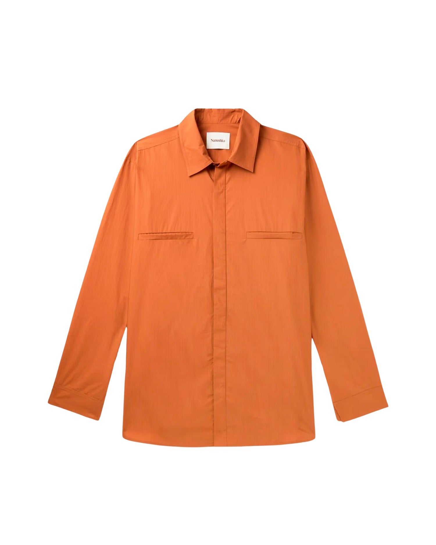 Chemise Damos décontractée à manches longues - Tan
