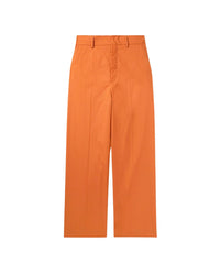 Pantalon Faris court à jambe large - Tan
