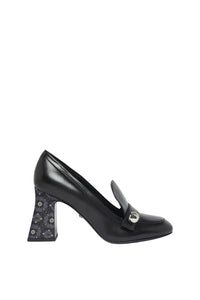 Chaussures Honfleur mocassin en cuir - Noir