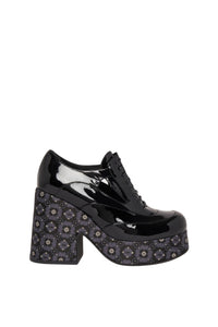 Chaussures Anvillar à lacets en cuir - Noir