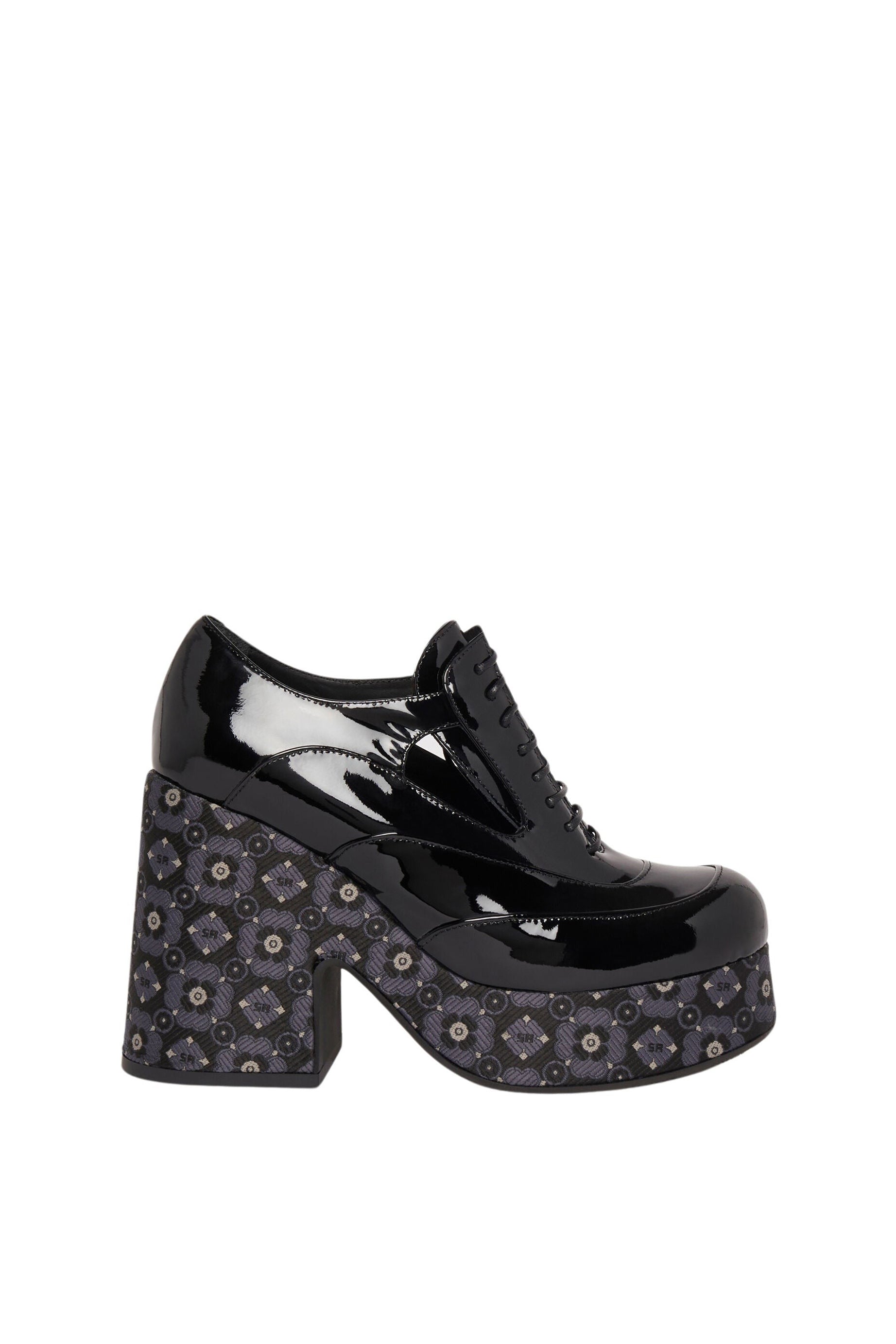 Chaussures Anvillar à lacets en cuir - Noir