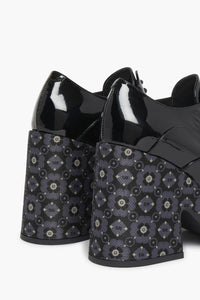Chaussures Anvillar à lacets en cuir - Noir