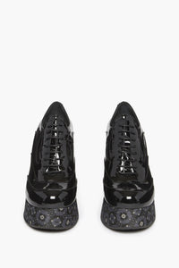 Chaussures Anvillar à lacets en cuir - Noir