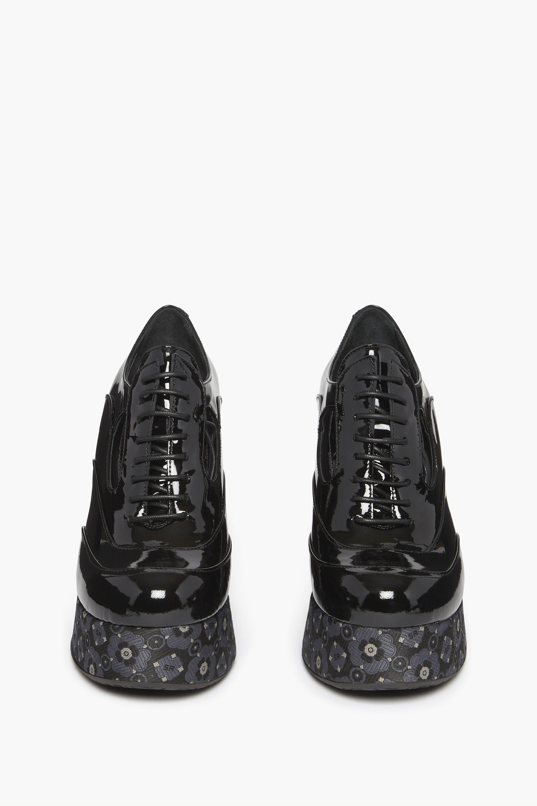 Chaussures Anvillar à lacets en cuir - Noir