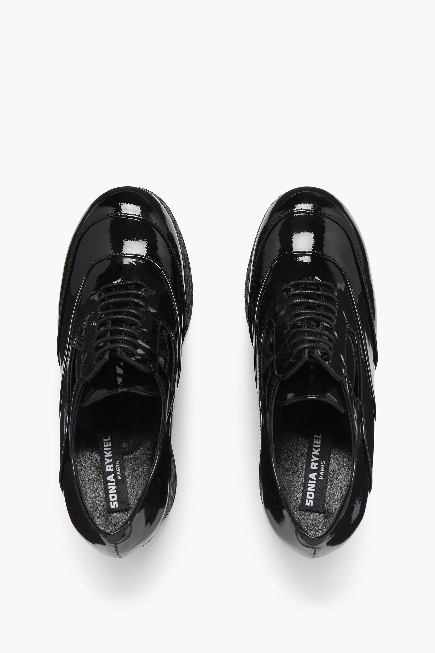 Chaussures Anvillar à lacets en cuir - Noir