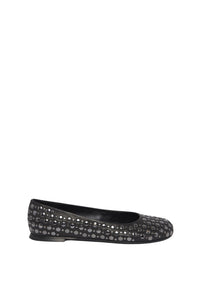 Ballerines Beaune en cuir - Noir