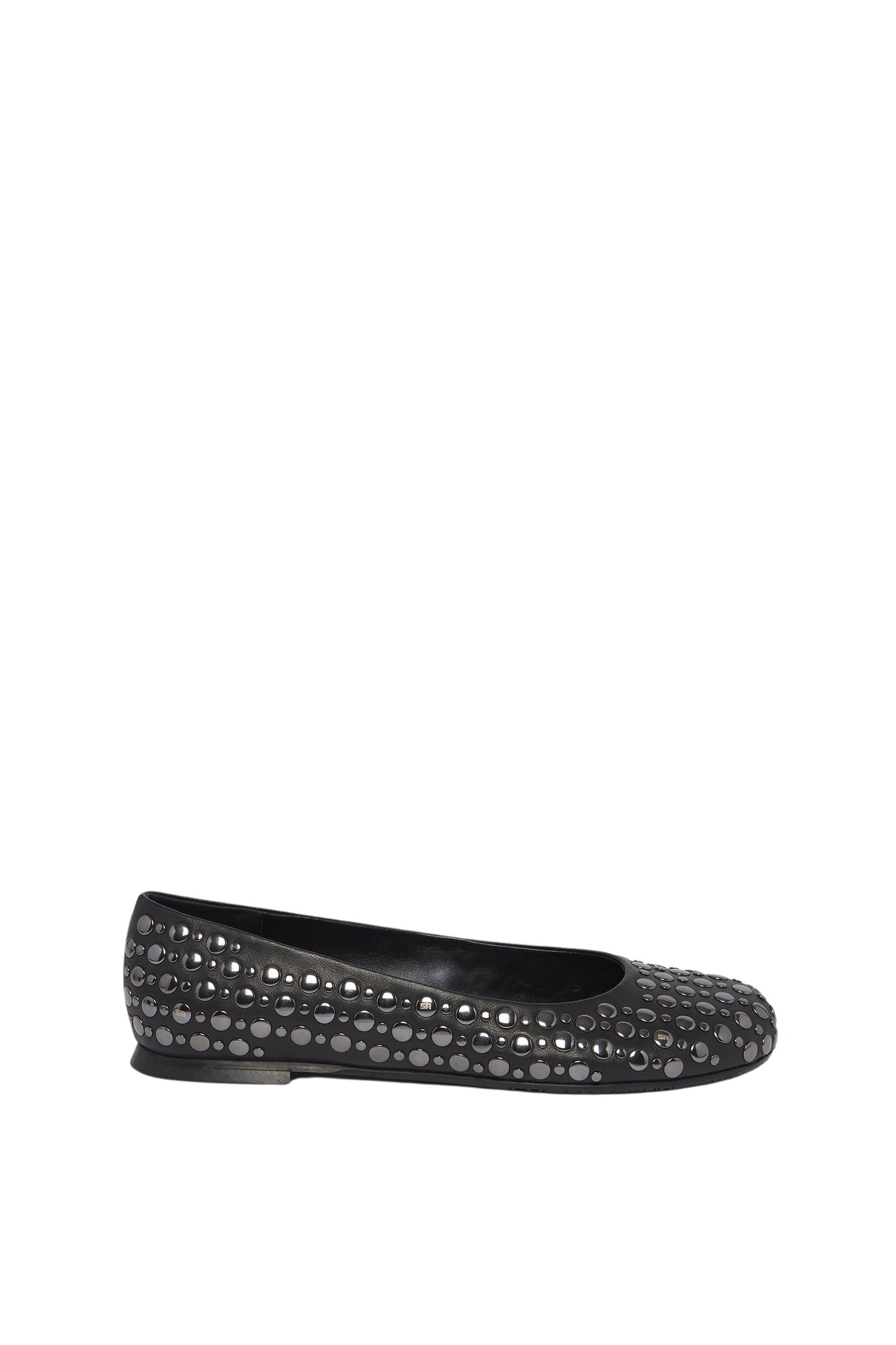 Ballerines Beaune en cuir - Noir