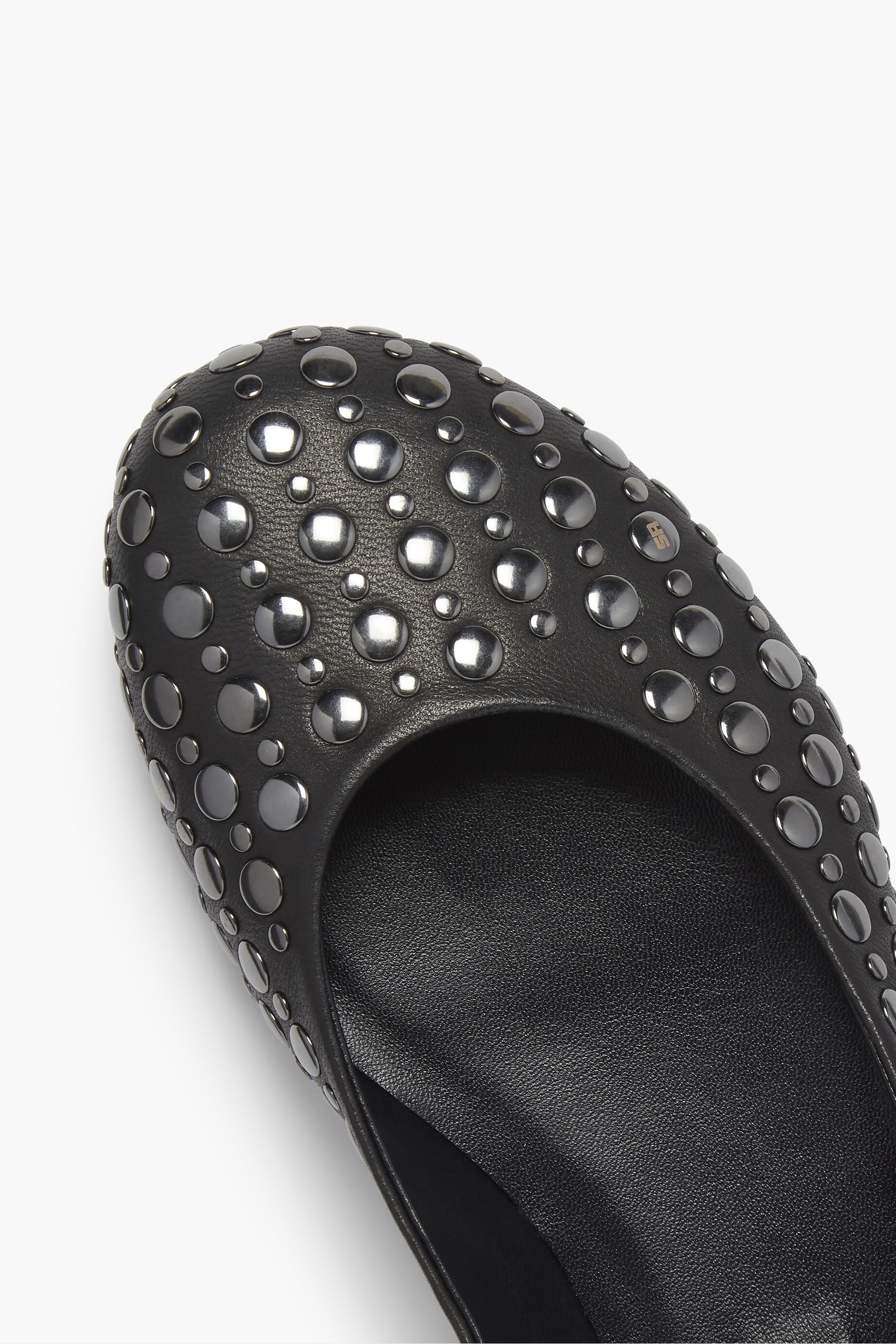 Ballerines Beaune en cuir - Noir