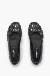 Ballerines Beaune en cuir - Noir