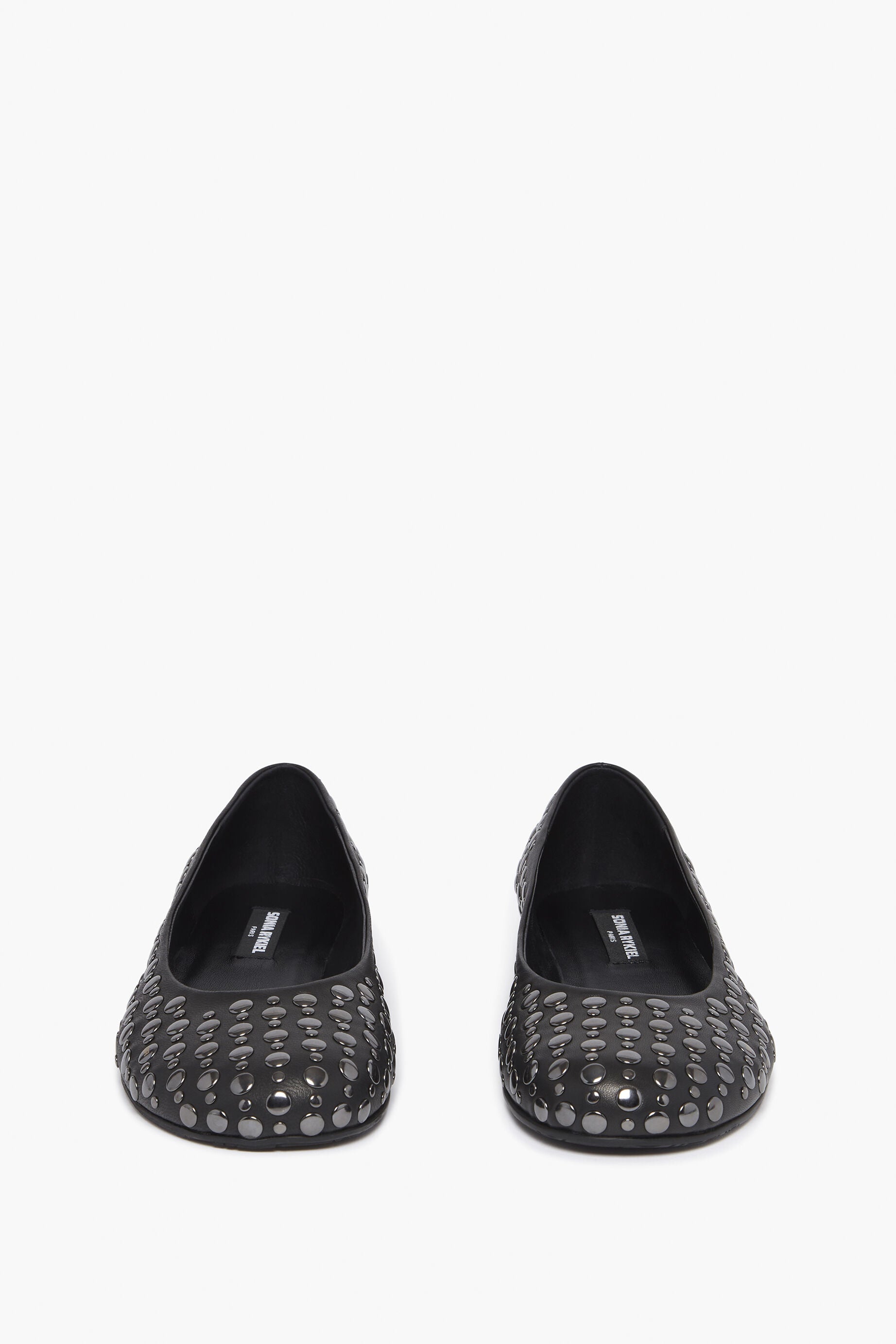 Ballerines Beaune en cuir - Noir