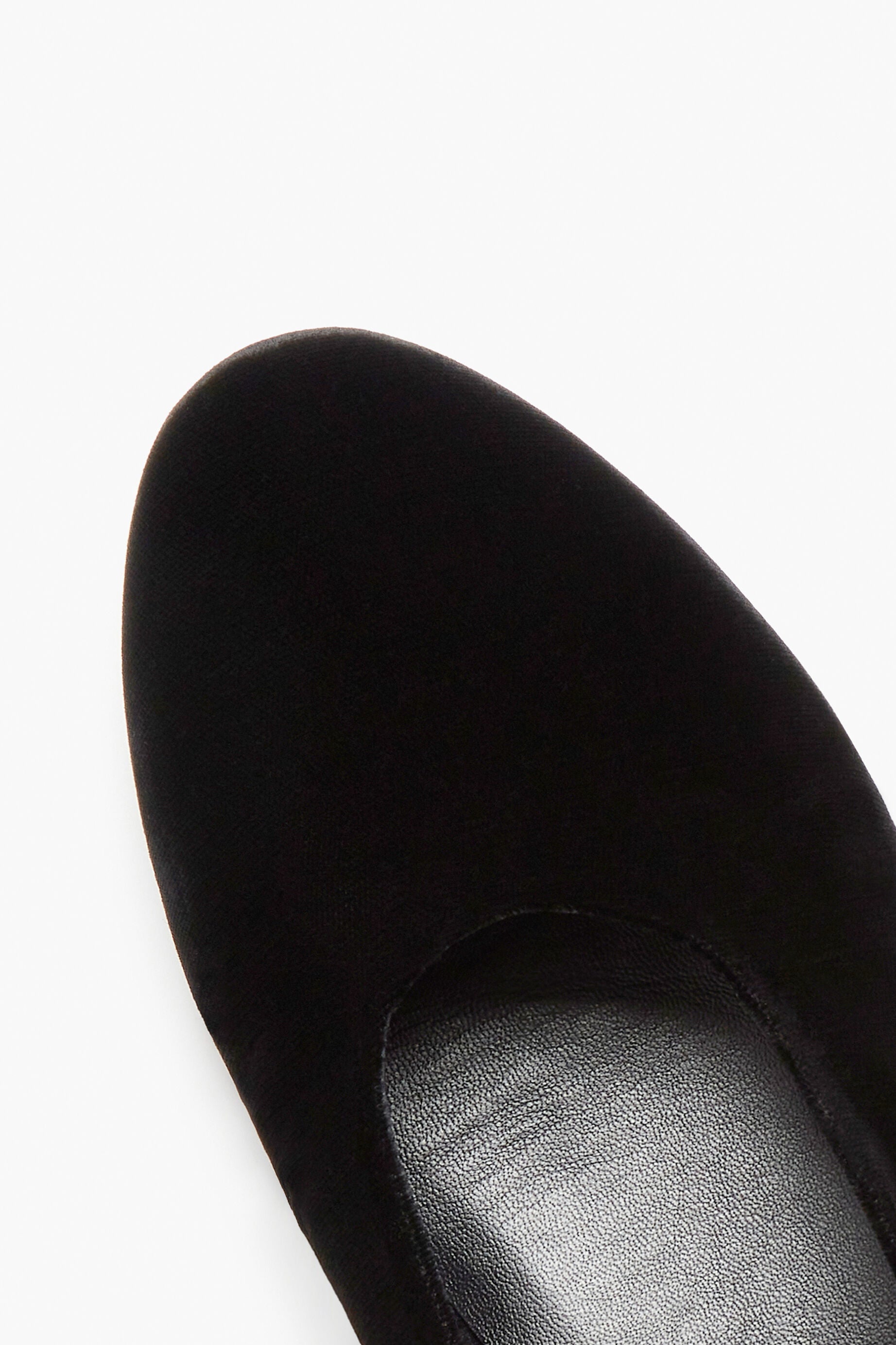 Ballerines Beaune avec bracelet de cheville - Noir