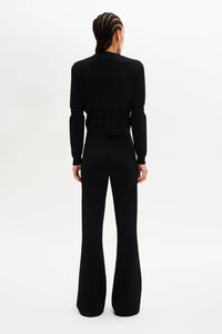 Pantalon coupe flare - Noir
