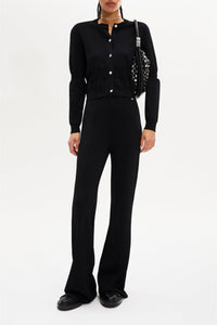 Pantalon coupe flare - Noir