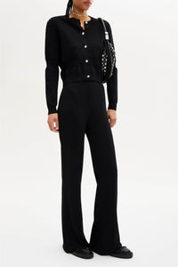 Pantalon coupe flare - Noir