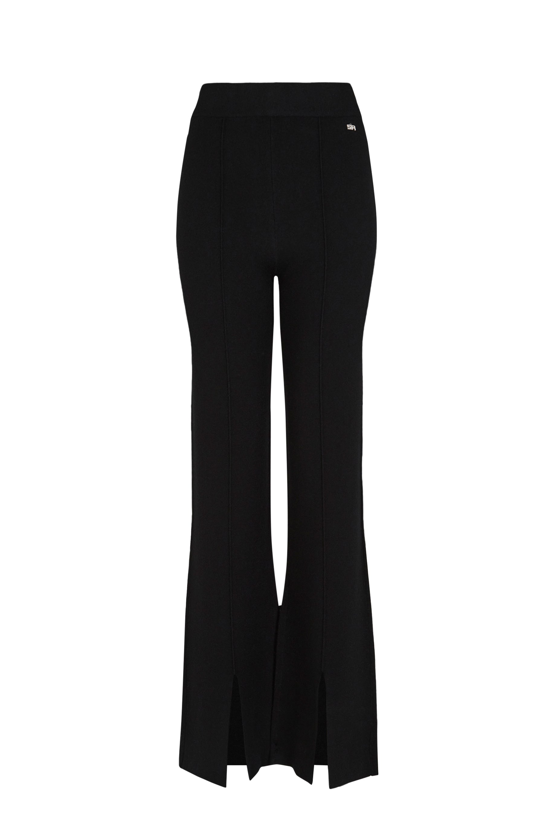 Pantalon vintage en laine - Noir