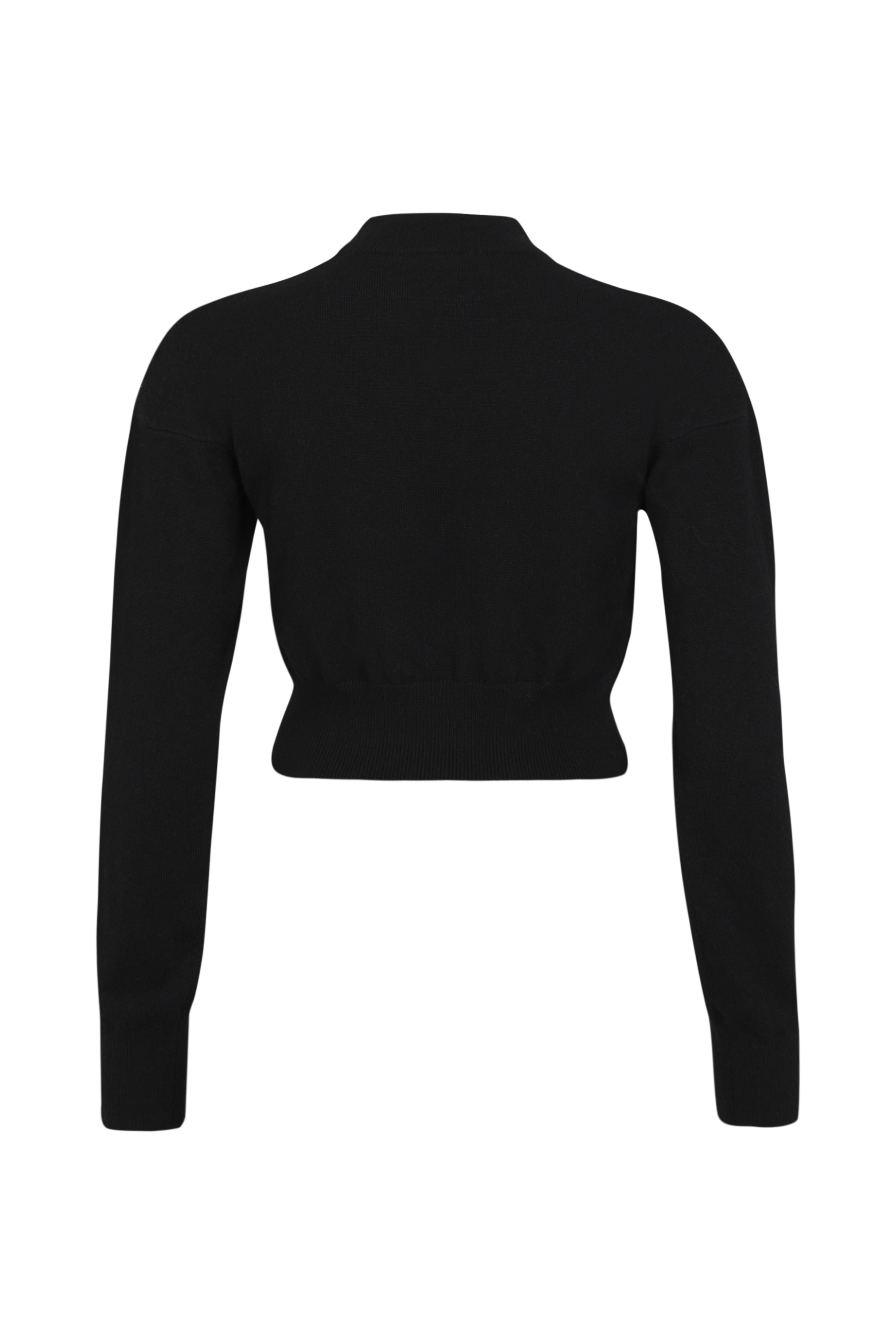 Pull manches longues en cachemire - Noir