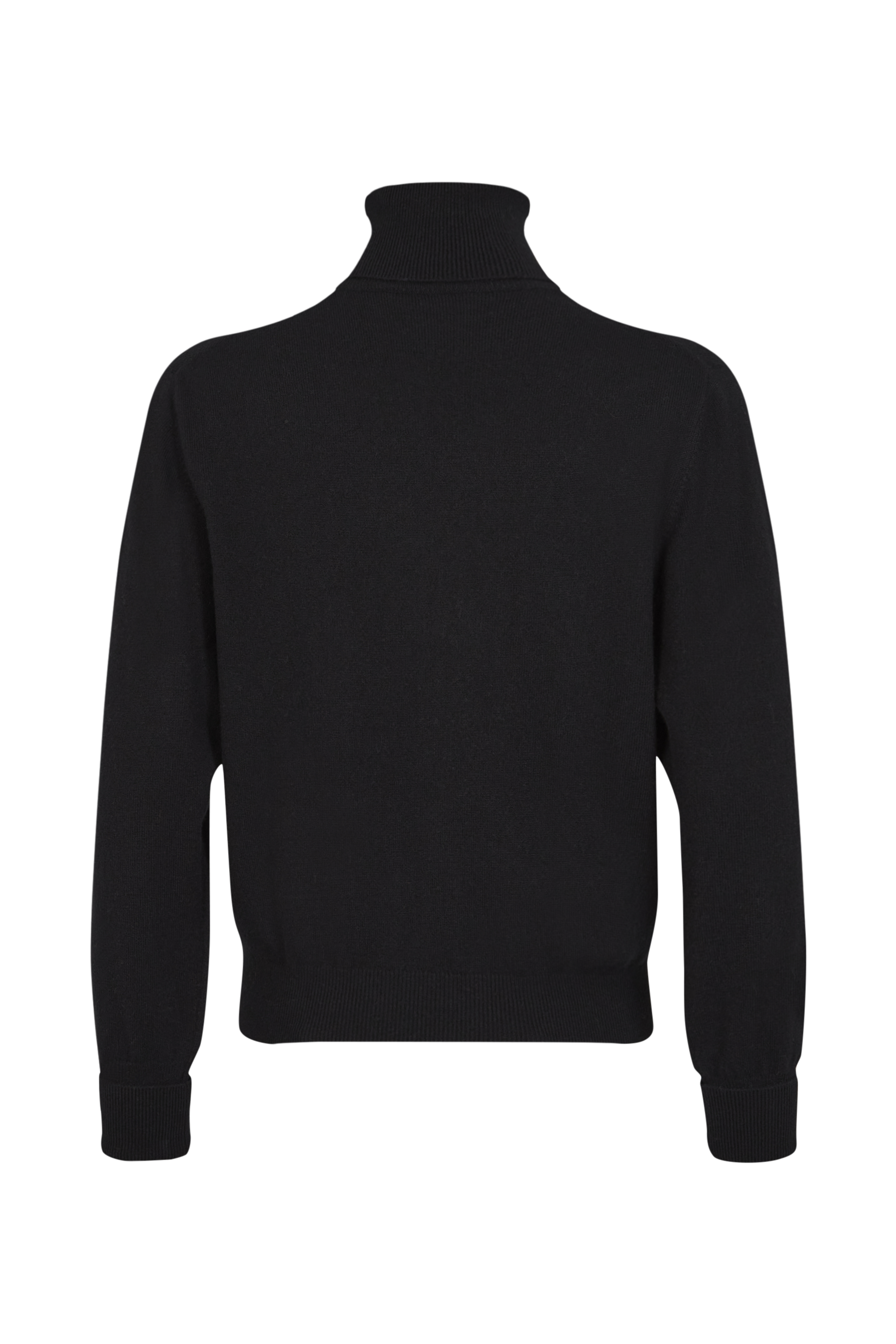 Pull col roule en cachemire - Noir