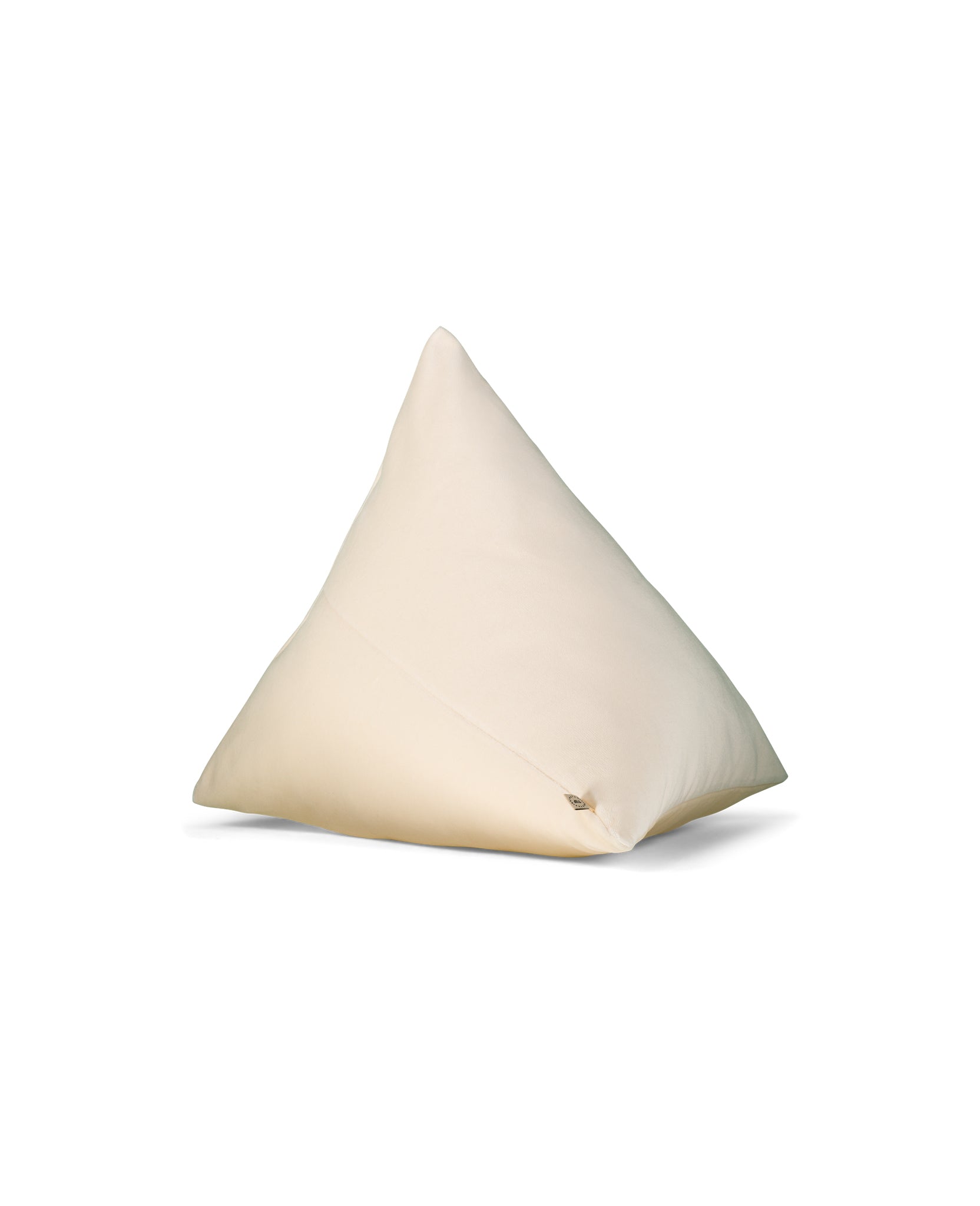 Coussin Divino en velours - Blanc crème