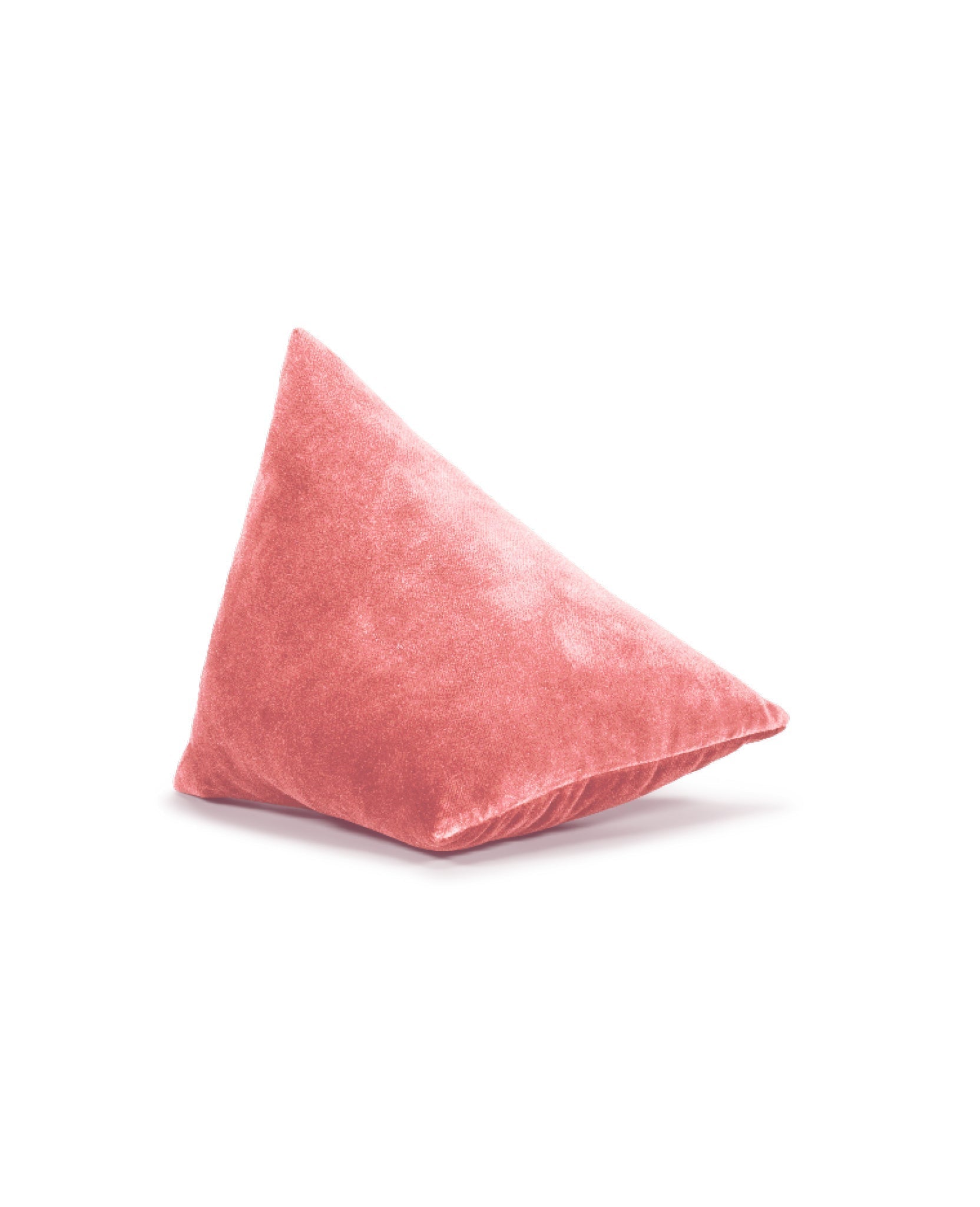 Coussin Divino en velours - Rose
