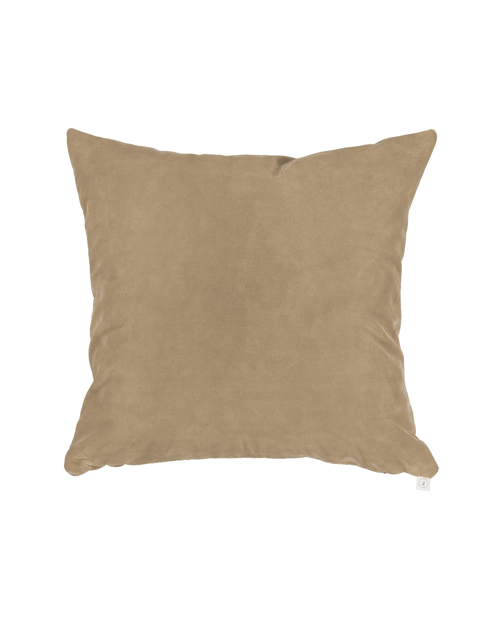 Coussin Rotondo en velours - Camel