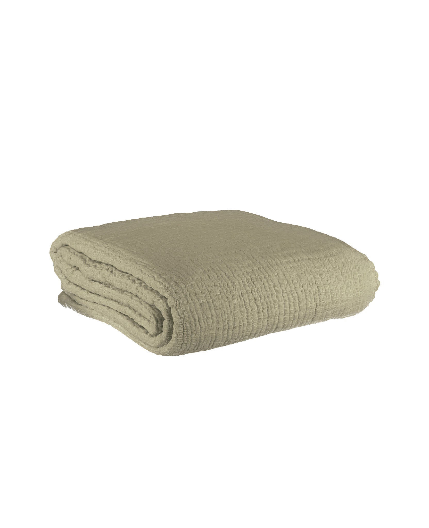 Plaid Copertina en gaze de coton - Vert d'eau