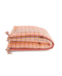 Tapis d'éveil Nido Bonjour en gaze de coton - Rose