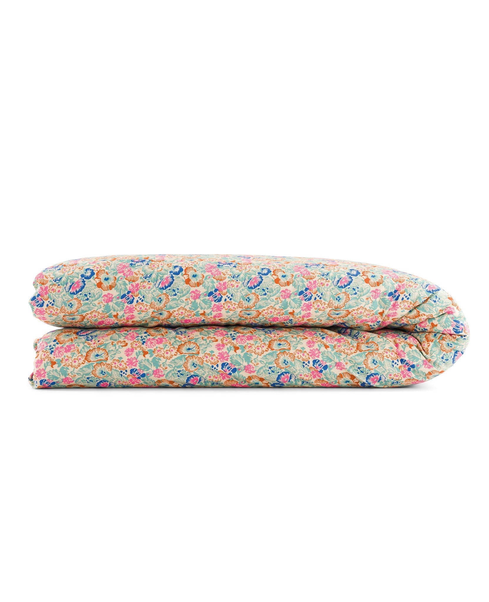 Housse de couette lit simple Bonjour - Bleu
