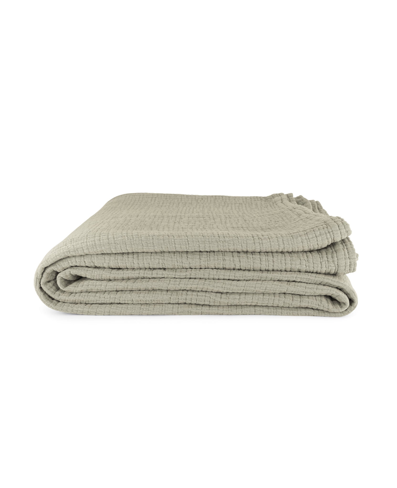 Nappe Allegra en gaze de coton - Vert d'eau
