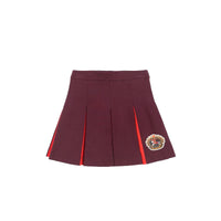 Jupe Gabrielle évasée - Deep Maroon