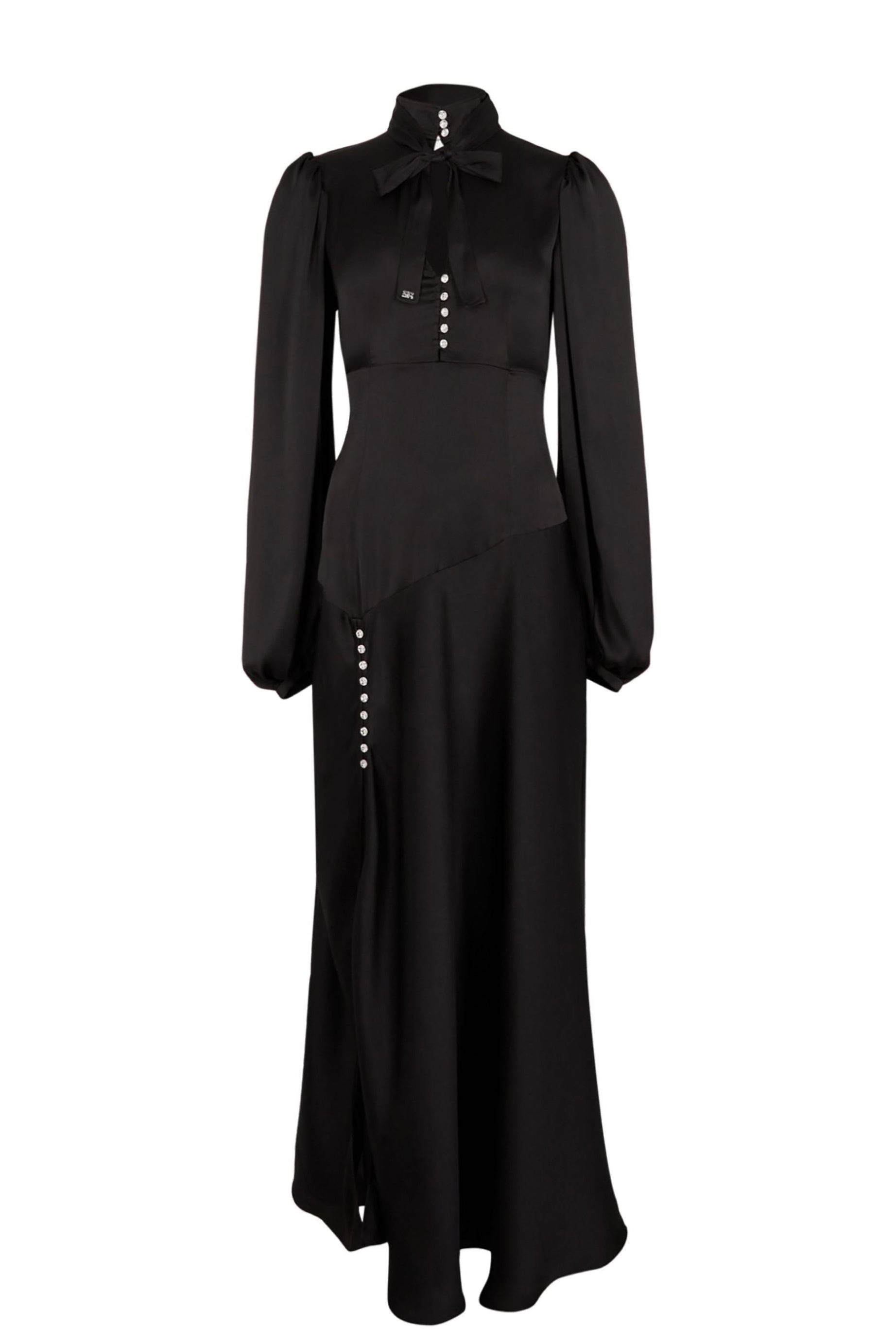 Robe manches longues - Noir