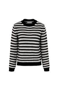 Pull Poor Boy en laine - Noir & Blanc