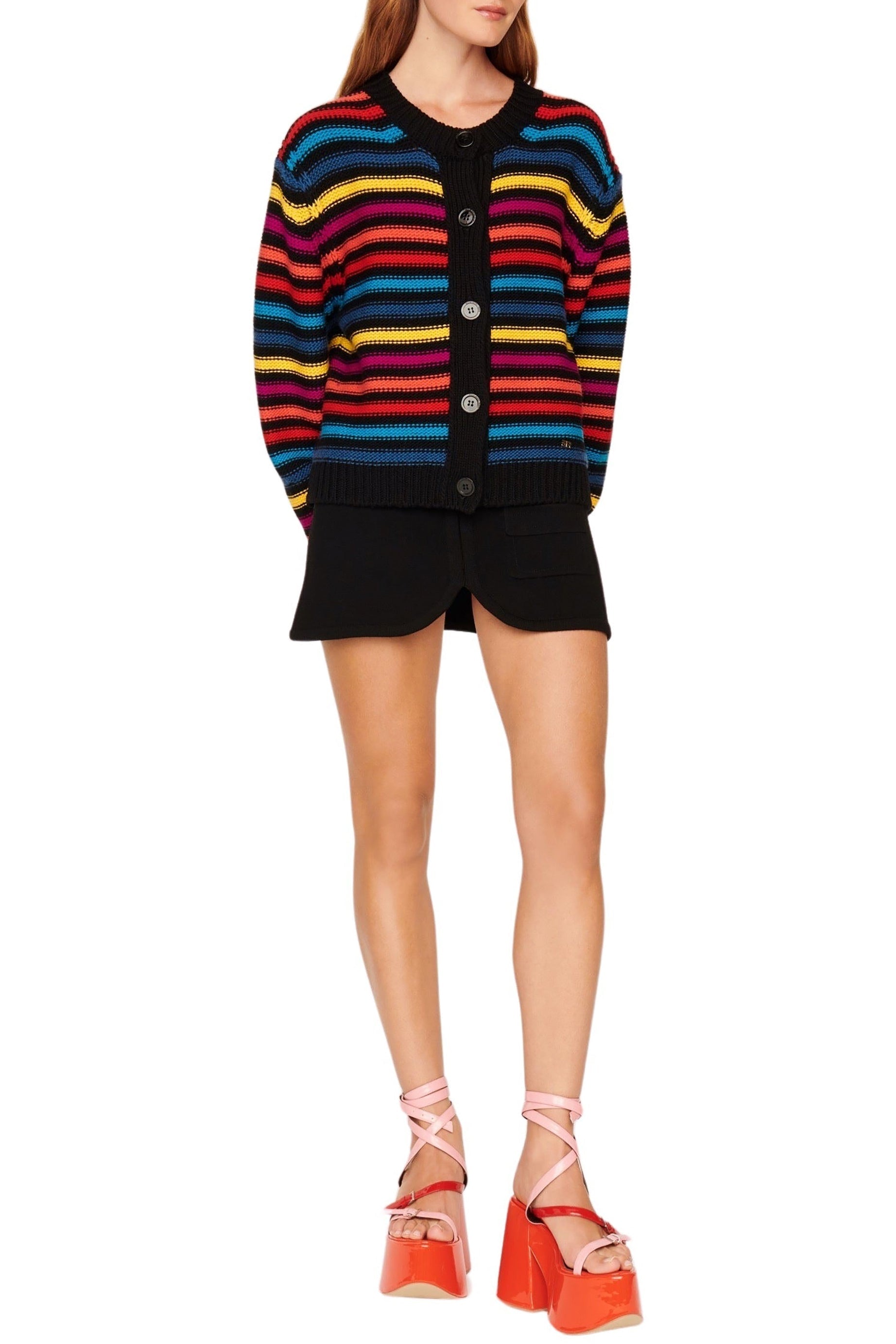 Cardigan en laine - Multicolor