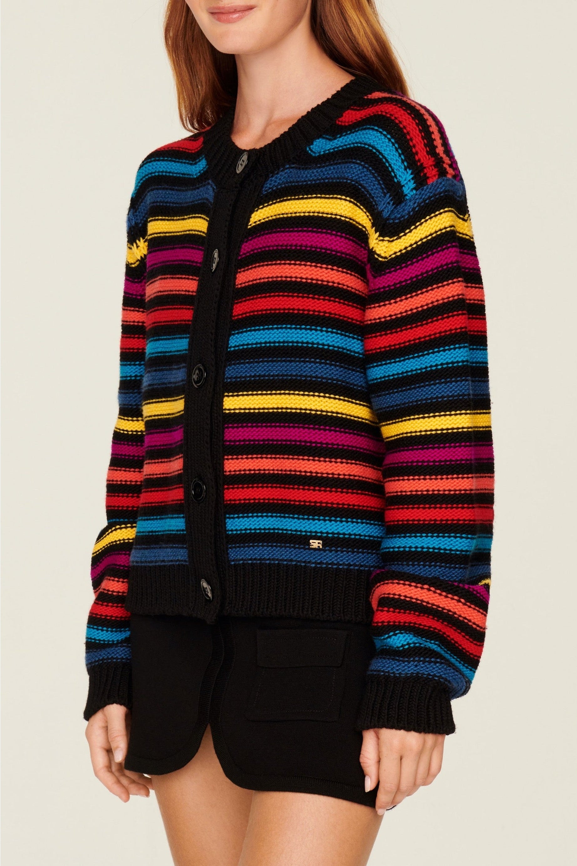Cardigan en laine - Multicolor