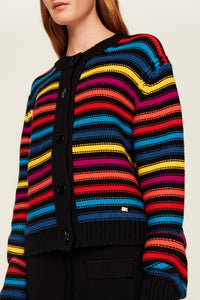 Cardigan en laine - Multicolor