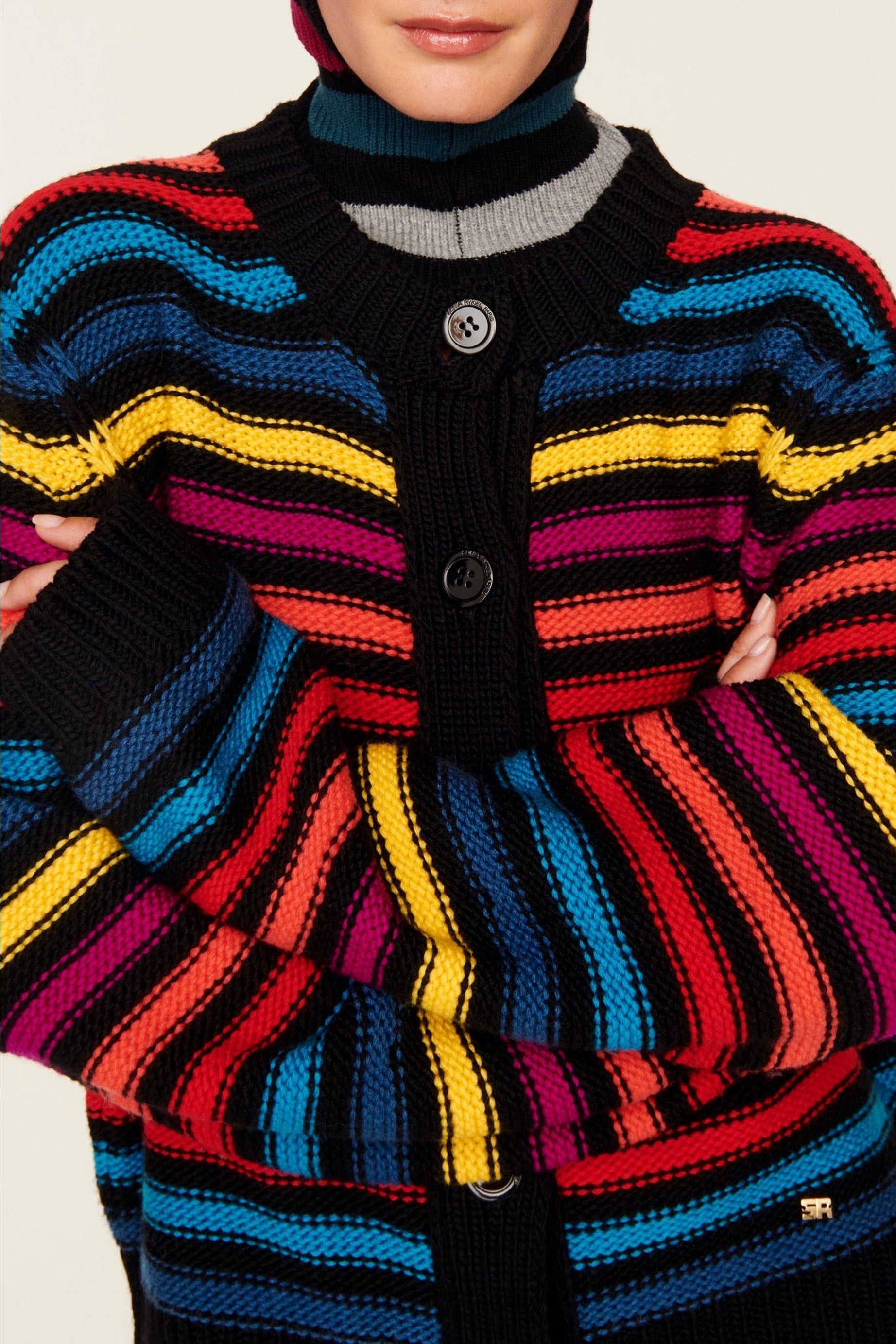 Cardigan en laine - Multicolor