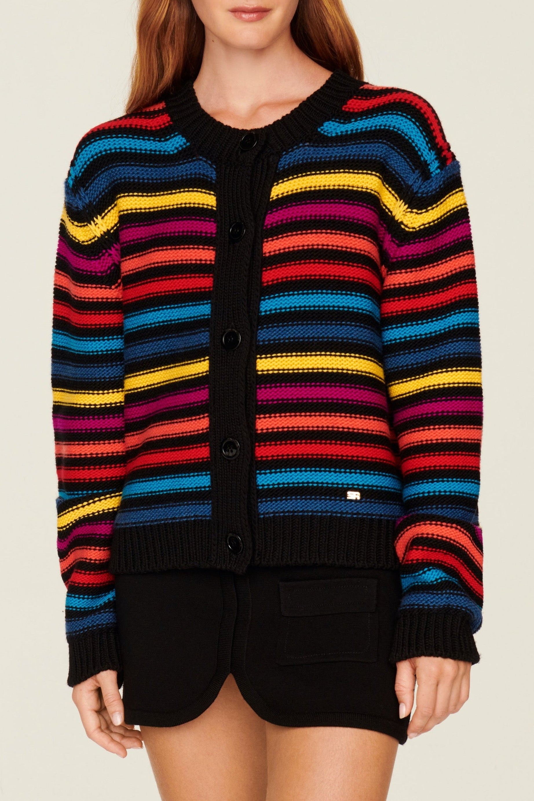 Cardigan en laine - Multicolor