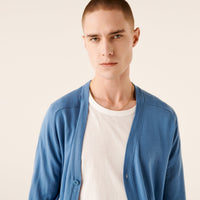 Cardigan en laine superfine - Pastel Blue