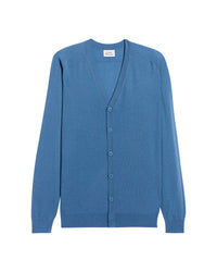 Cardigan en laine superfine - Pastel Blue
